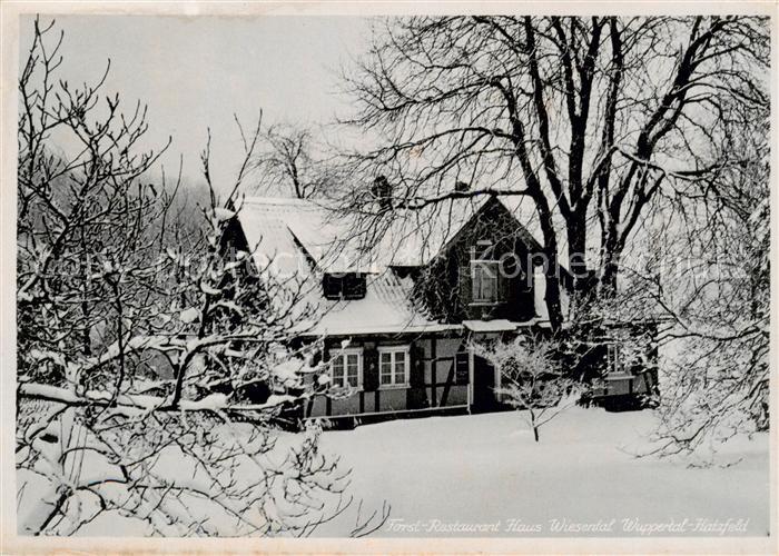 Barmen Wuppertal Haus Wiesental