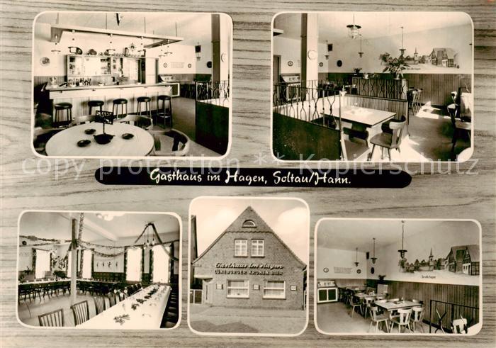 Soltau Gasthaus im Hagen Gastraeume Bar