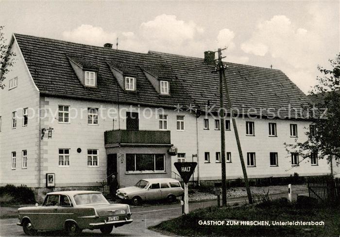 Unterleichtersbach Oberleichtersbach Gasthof zum Hirschen