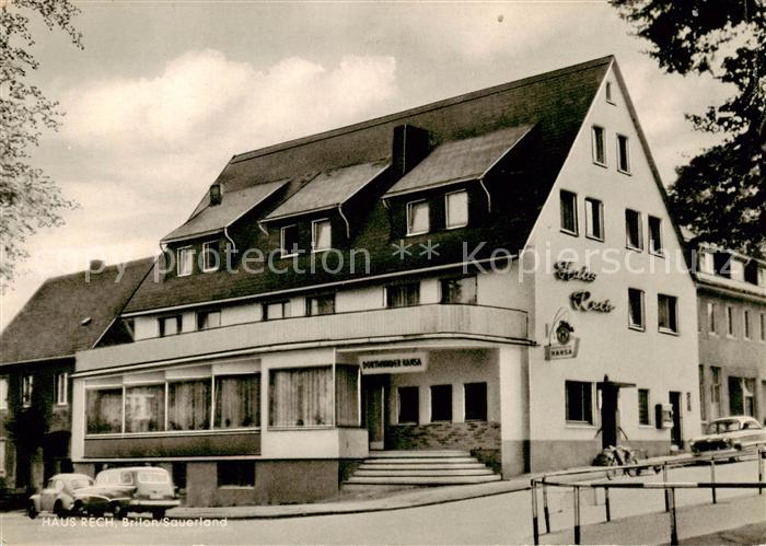 Brilon Hochsauerlandkreis NRW Haus Rech Restaurant Cafe