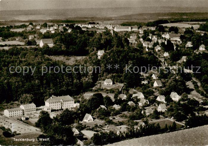 Tecklenburg Steinfurt NRW Fliegeraufnahme