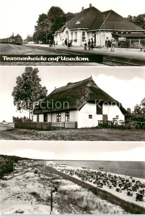 Trassenheide Usedom Inselbahnhof Inselhaus Strand