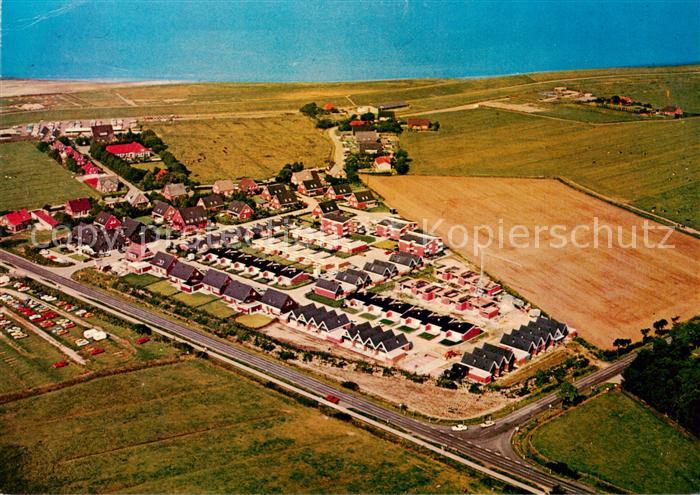 Bensersiel Fliegeraufnahme