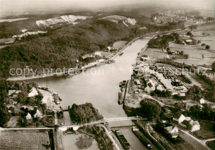 Bergeshoevede Hafenpartie Fliegeraufnahme