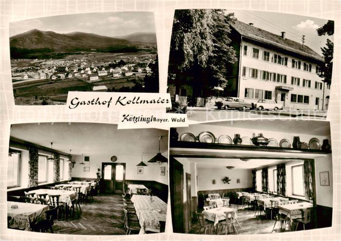 Koetzting Gasthof Kollmaier Gastraeume Panorama