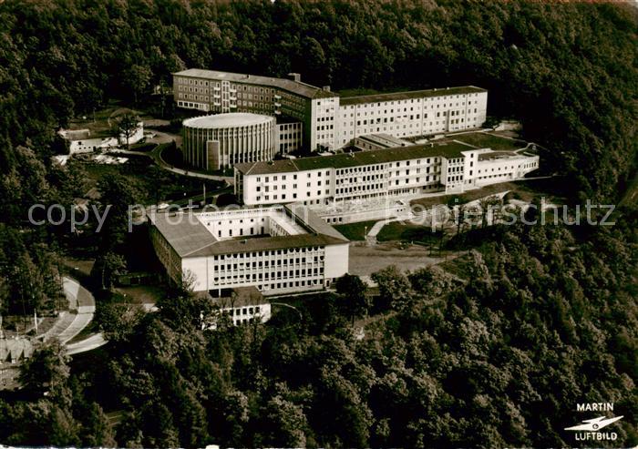Gemuenden  Main Provinzhaus der Kreuzschwestern mit Schuelerinnenheim und Schule