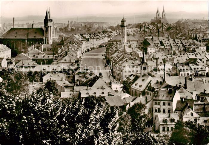 Hof  Saale Stadtansicht