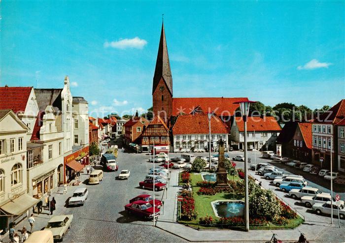 Eutin Schleswig-Holstein Marktplatz Kirche
