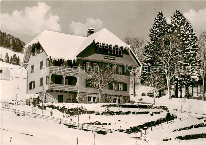 Todtnauberg Schwarzwald BW Haus Sonnhalde