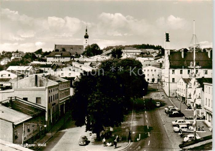 Grafenau Niederbayern Ortspartie