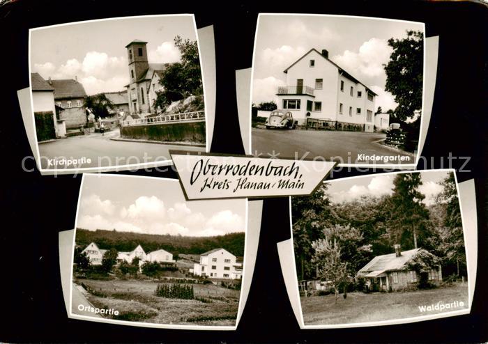 Oberrodenbach Rodenbach Hanau Kirchpartie Kindergarten Ortspartie Waldpartie