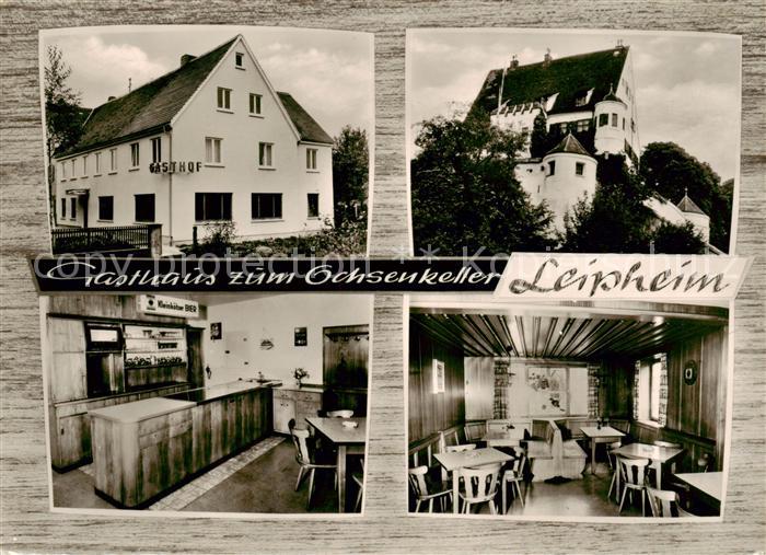 Leipheim Gasthaus zum Ochsenkeller Theke Gaststube