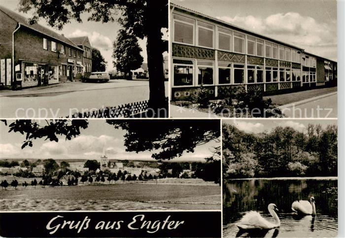 Engter Bramsche Ortspartien Panorama Schwanenteich