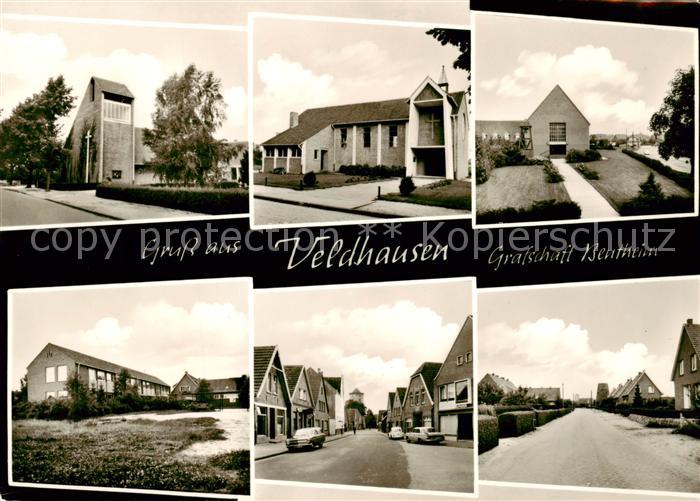 Veldhausen Neuenhaus Kirche Teilansichten