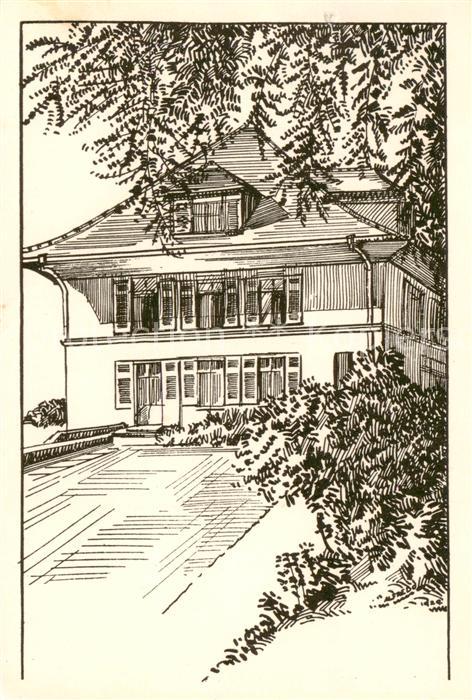 Zuerich ZH Dolder Aurorastrasse 16 Zeichnung