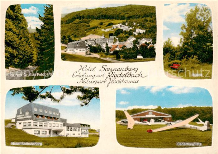 Riedelbach Hotel Sonnenberg Naturueark Hochtaunus Grosser Feldberg Segelflugplat