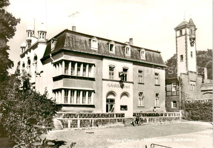 Freyburg Unstrut HO Gaststaette Sektkellerei