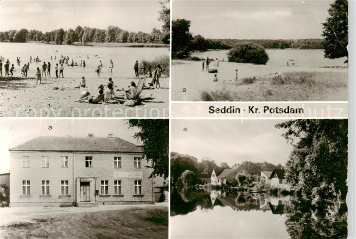 Seddin Potsdam Am Seddinsee Konsum-Gaststaette Drei Linden