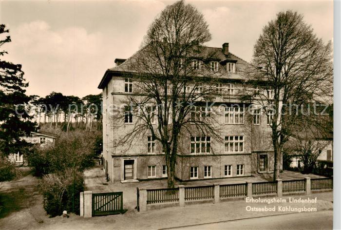 Kuehlungsborn Ostseebad Erholungsheim Lindenhof