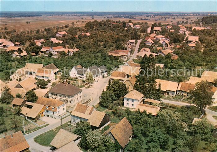Durlinsdorf Auberge Mazarin vue aérienne