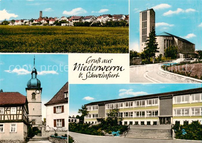 Niederwerrn Teilansichten Kirche