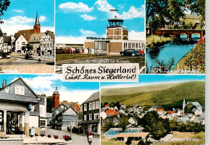 Burbach Siegerland Flughafen Siegerland Luftkurort Gemeinden der Umgebung