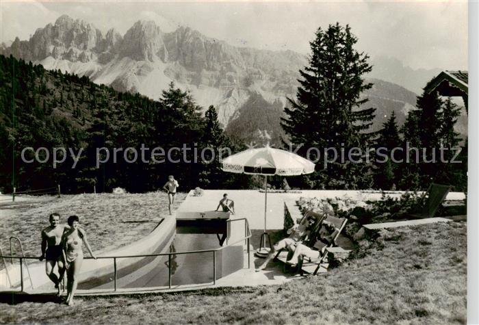 Bressanone Brixen Suedtirol IT Rifugio Sci Sporthotel Skihuette Freibad