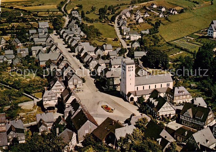 Fredeburg Schmallenberg Fliegeraufnahme