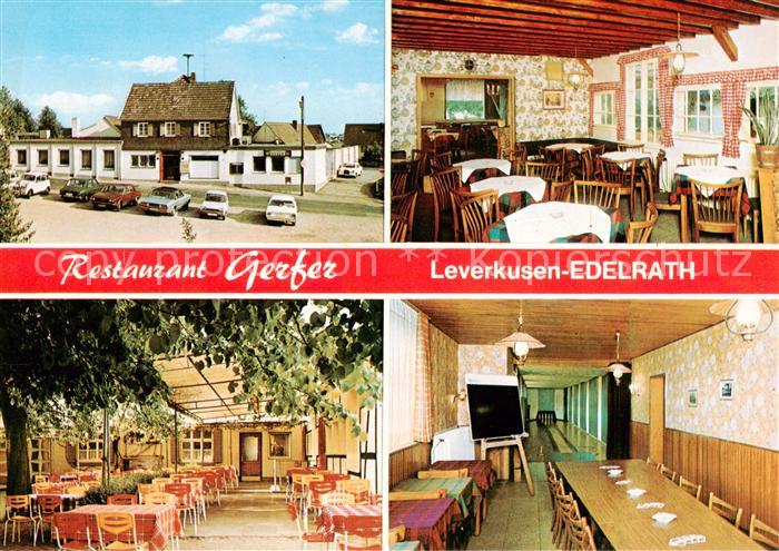 Edelrath Leverkusen Restaurant Gerfer Gartenterrasse Bundeskegelbahn