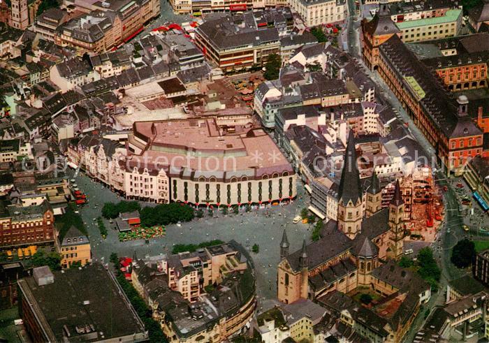 Bonn Rhein Panorama mit Muenster-Kirche