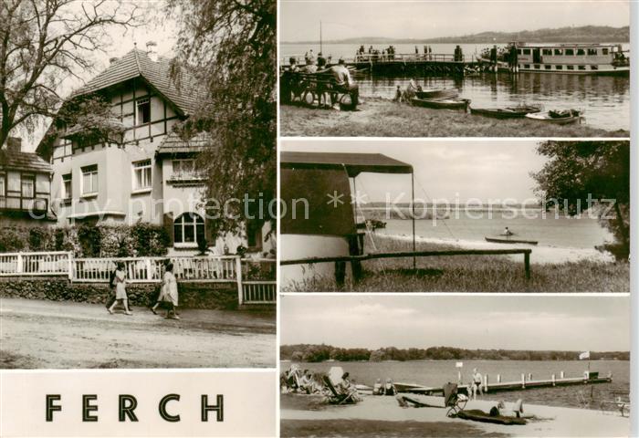 Ferch Partien am Schwielow-See Bootssteg Faehre