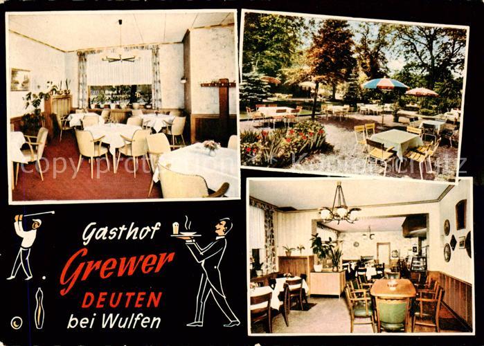 Deuten Gasthof Grewer Gartenterrasse