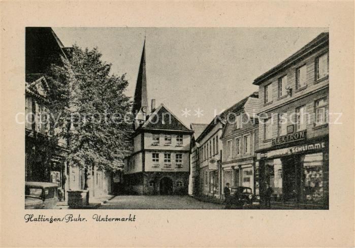 Hattingen  Ruhr Untermarkt