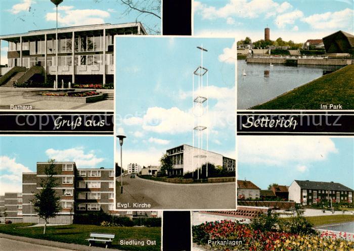 Setterich Baesweiler Rathaus Park Kirche Siedlung Ost
