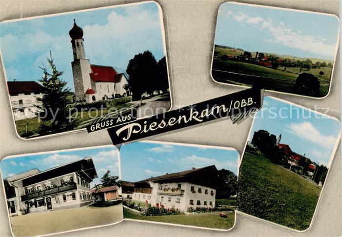 Piesenkam Panorama Kirche Gasthaus