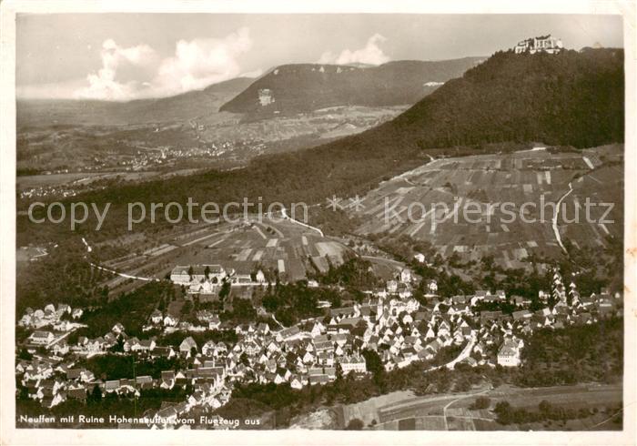 Neuffen mit Ruine Hohenneuffen