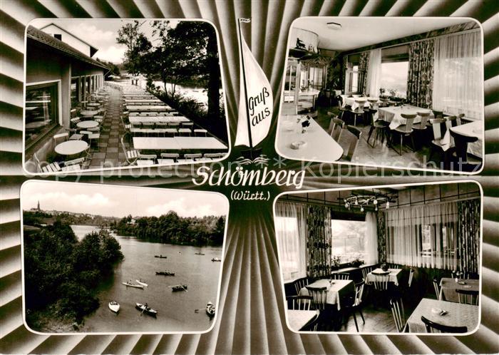 Schoemberg Zollernalbkreis Gasthof Waldschenke am Stausee