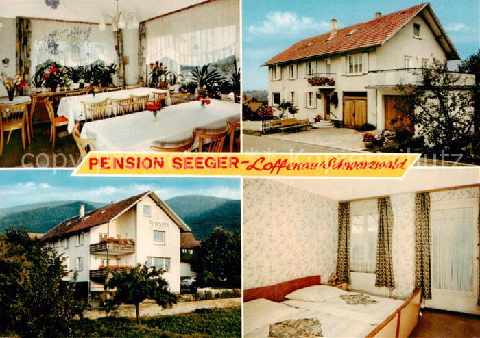 Loffenau Bad Herrenalb Pension Seeger Gastraum Fremdenzimmer