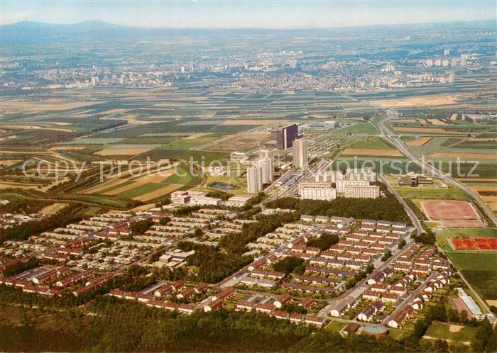 Lerchenberg Mainz mit Gebaeuden des ZDF