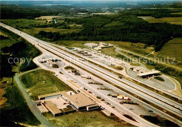 Doetlingen BAB Raststaette Wildeshausen Fliegeraufnahme