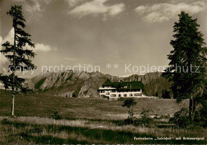 Brienzergrat Brienzer Rothorn Brienzerrothorn BE Ferienheim Salwideli