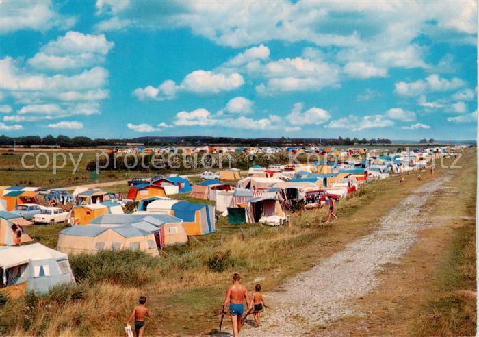 Eckernfoerde Ostseebad Fischleger Strand Camping