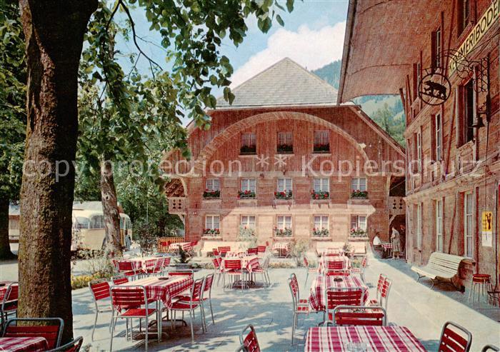 Kemmeriboden Schangnau BE Gasthaus Freiterrasse