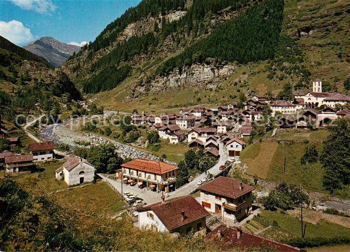 Rossa 1088m Moesa Vale Calanca GR Ortsansicht