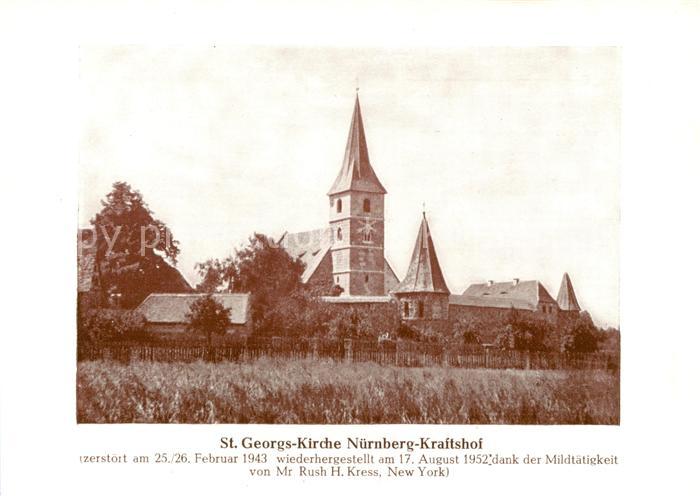 Kraftshof Nuernberg St Georgs Kirche