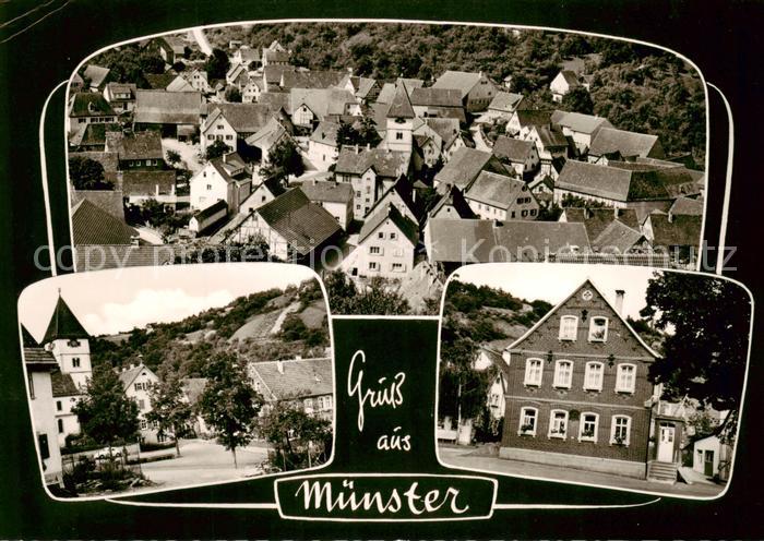 Muenster  Westfalen Fliegeraufnahme Gasthaus zur Traube