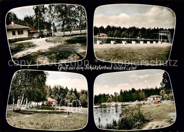 Weiden Oberpfalz Schuetzerbad Teilansichten
