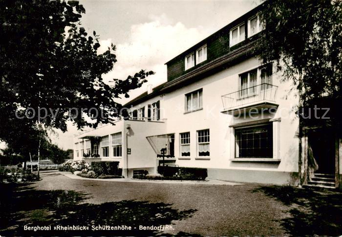 Bendorf Rhein Berghotel Rheinblick Schuetzenhoehe