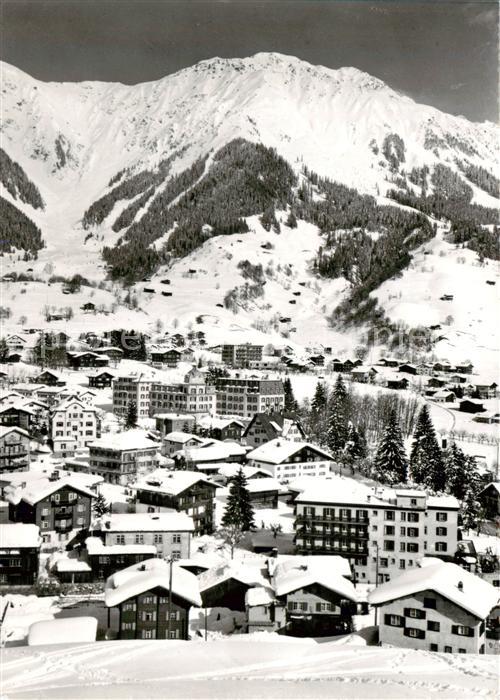 Klosters GR Panorama Wintersportplatz Alpen