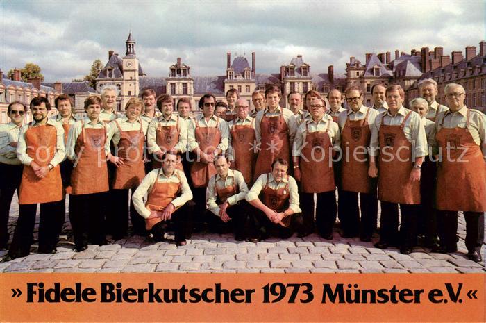 Havixbeck Fidele Bierkutscher 1973 Muenster e.V. Gruppenbild